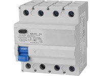 FI relé 4 pólusú 40 A/0,3 A FI relé 4 pólusú 40 A/0,3 A