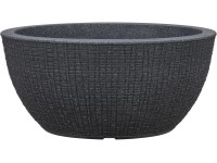 Scheurich Barceo virágláda 39 cm x 18 cm fekete