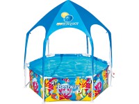 Bestway Steel Pro UV Careful felállítható medence 183 cm x 51 cm kerek