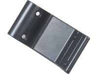 Kapaszkodótartó konzol antracit alumíniumból 40 mm átmérőjű fa kapaszkodóhoz