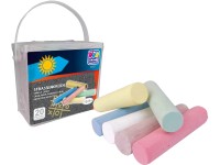 Happy People aszfaltkréta vödörben többszínű 20 darab