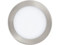 Eglo Connect Fueva süllyesztett LED-es lámpa 17 cm matt nikkel Eglo Connect Fueva süllyesztett LED-es lámpa 17 cm matt nikkel