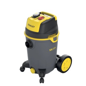 Stanley SX25P száraz-nedves porszívó szürke és sárga színben.
