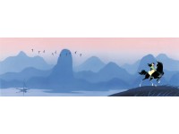 Komar vlies fotótapéta Mulan Hills 300 cm x 100 cm