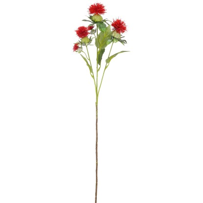 Mica Decorations műág bogáncs 57 cm piros