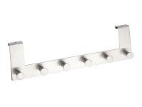 Wenko Celano ajtófogas 6 akasztóval, rozsdamentes acél Wenko Celano ajtófogas 6 akasztóval, rozsdamentes acél