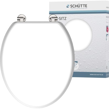 Schütte White MDF WC-ülőke