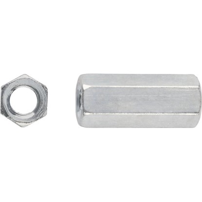 Összekötő anya M10 x 30 mm rozsdamentes acél - értékesítés súlyra