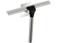 Wenko Turbo-Loc Quadro zuhanykabin-lehúzó rozsdamentes acél Wenko Turbo-Loc Quadro zuhanykabin-lehúzó rozsdamentes acél