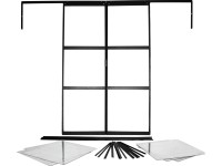 Kiegészítő ajtó a Sirius melegházhoz fekete Kiegészítő ajtó a Sirius melegházhoz fekete