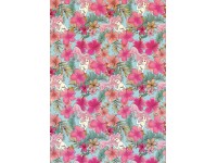 Komar nemszőtt fotótapéta Ariel - Pink Flower 200 cm x 280 cm