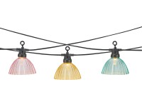 Zevio napelemes LED-fényfüzér melegfehér 5,5 m