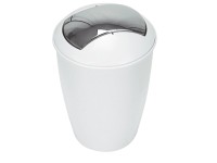 Spirella Atlanta műanyag szemetesvödör fehér Spirella Atlanta műanyag szemetesvödör fehér