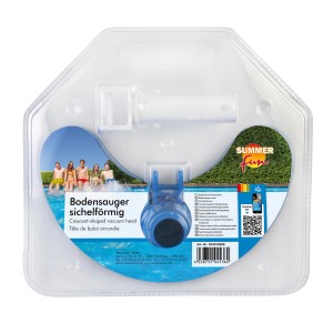 Summer Fun ovális medenceporszívó, kék, úszómedencék tisztításához.
