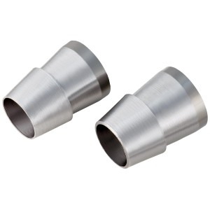 Két LUX Classic kalapácsgyűrű ék (3.000 - 5.000 g) fémből, méretek Ø 17 mm és Ø 18 mm.