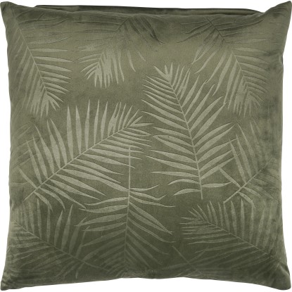 Párna Dark Wonder 45 cm x 45 cm sötétzöld