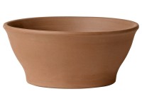 Deroma Ciotola Liscia virágtál 23 cm mokka