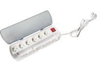 OBI hálózati elosztó védőfedéllel 6-os