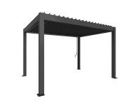 Biohort pergola 255 cm x 404,5 cm x 312 cm sötétszürke-metál Biohort pergola 255 cm x 404,5 cm x 312 cm sötétszürke-metál