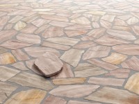 Rio Rosario kvarcit sokszögű lap