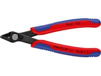 Knipex Electronic Super Knips brünírozott többkomponensű markolattal 125 mm Knipex Electronic Super Knips brünírozott többkomponensű markolattal 125 mm