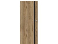 Lemezelt beltéri ajtólap Fano Olasz Dió 90 cm x 210 cm balos