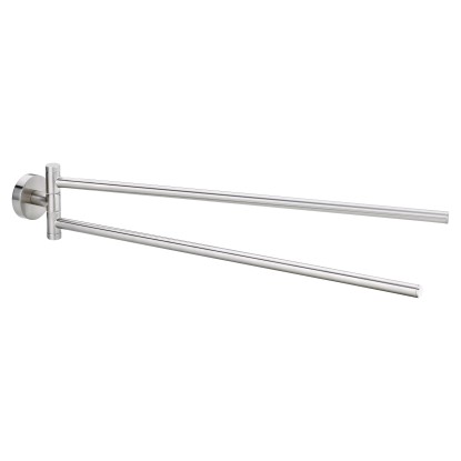 Tesa Moon dupla törülközőtartó nemesacél megjelenés