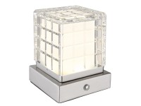 Asztali/fali lámpa LUNKI Nikkel matt 1xLED 2,5W Asztali/fali lámpa LUNKI Nikkel matt 1xLED 2,5W