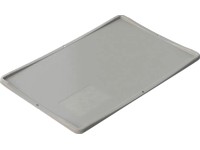 Eurobox - rendszer dobozfedél 40 cm x 30 cm szürke