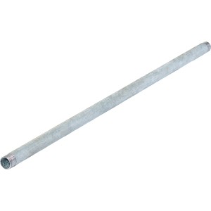 Horganyzott menetes cső, 33,3 mm (R 1) x 1000 mm, fűtési rendszerekhez.
