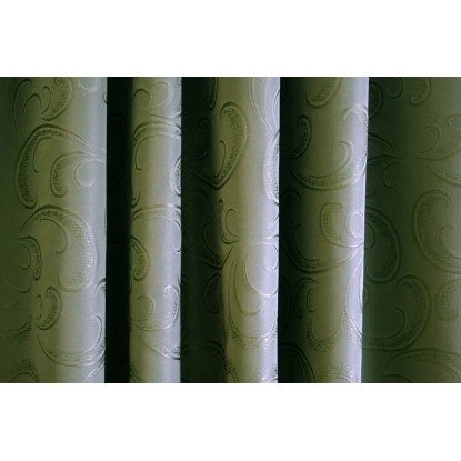 Dekor anyag Panni/27 zöld 140 cm széles méteráru