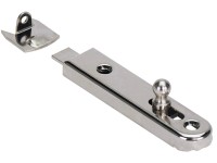 Egyenes bútorretesz 70 mm nikkelezett 2 darab Egyenes bútorretesz 70 mm nikkelezett 2 darab