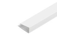 BauTrend fehér falburkoló U szegély 280 cm