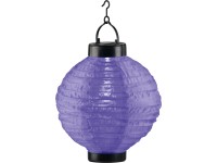 LED-es napelemes lámpa lampion lila