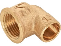 OBI forrasztható könyök 15 mm x 18,6 mm (Rp 1/2) vörösöntvény OBI forrasztható könyök 15 mm x 18,6 mm (Rp 1/2) vörösöntvény