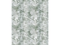 Spirella zuhanyfüggöny Tropic Dark Green 180 cm x 200 cm