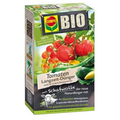Compo biotrágya paradicsomféléknek gyapjúval hosszú hatású 750 g