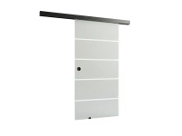 Doorlegro tolóajtó készlet EasySlide 65 tiszta üveg inox 205 cm x 90 cm Doorlegro tolóajtó készlet EasySlide 65 tiszta üveg inox 205 cm x 90 cm
