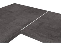 Kaindl végzáró G profilos munkalapokhoz alumínium 600 mm x 28 mm Kaindl végzáró G profilos munkalapokhoz alumínium 600 mm x 28 mm