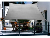 Floracord HDPE balkon-napvitorla antracit 270 cm x 140 cm