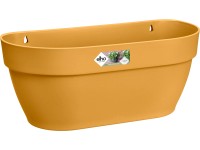 Elho Vibia Campana fali függő virágtartó 35 cm x 16 cm x 15 cm mézsárga