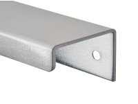 Hettich Bútorfogantyú rejtett 80 mm alu inox design