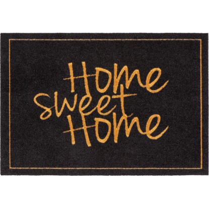 Astra Homelike lábtörlő 40 cm x 60 cm Home sweet Home fekete-arany