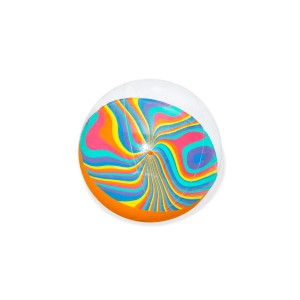 Bestway Tie-Dye Twist vízilabda, 46 cm, 2 éves kortól, színes design.
