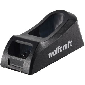 Wolfcraft blokkgyalu, 150x57mm, gipszkartonhoz és fához. Kompakt egykezes gyalu fekete színben.