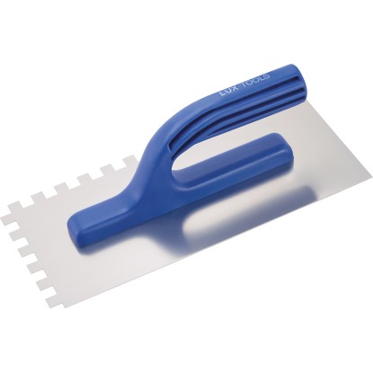 LUX Classic glettvas 270 mm 10 mm x 10 mm-es fogazattal