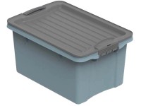 Rotho Compact A5 egymásba rakható tárolórekeszek 4,5 l kék