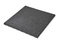 Gumi burkoló lap 500 mm x 500 mm x 25 mm fekete