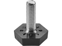 Hettich padlókiegyenlítő csavar M8 asztallábakhoz fekete