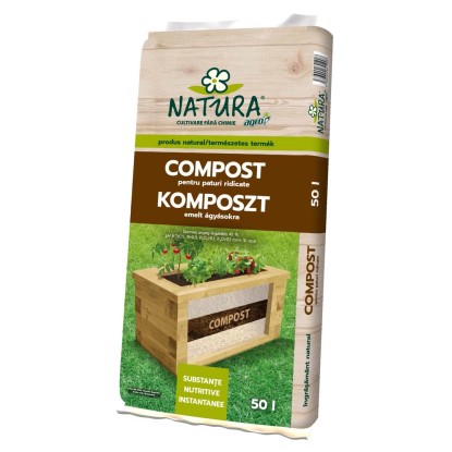 Natura komposzt emelt ágyásokra 50 l
